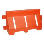 Barreira plast 120cm laranja com refletivo