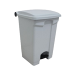 Lixeira Retangular injetada c/Pedal 15L Branca