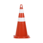 Cone Sinalizacao Rígido Laranja/Branco 75cm – 1118 1