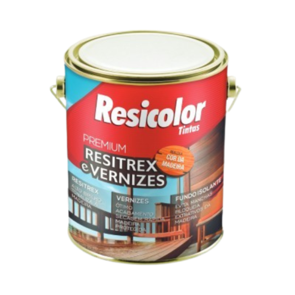 Verniz Resitrex AB.Mogno INT/EXT. GL-RESICOLOR - 2218